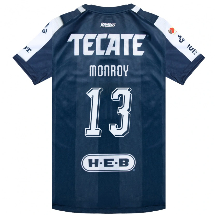 Danxen Heren Paola Monroy #13 Inktblauw Wit Rood Thuisshirt Thuistenue 2026/27 T-Shirt