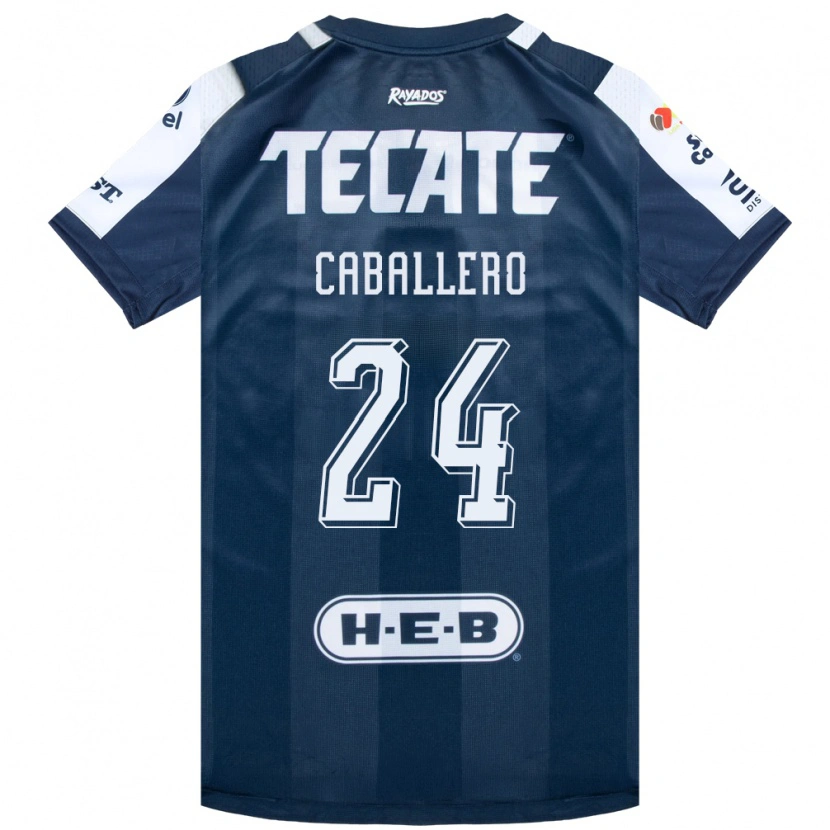 Danxen Heren Mariana Caballero #24 Inktblauw Wit Rood Thuisshirt Thuistenue 2026/27 T-Shirt