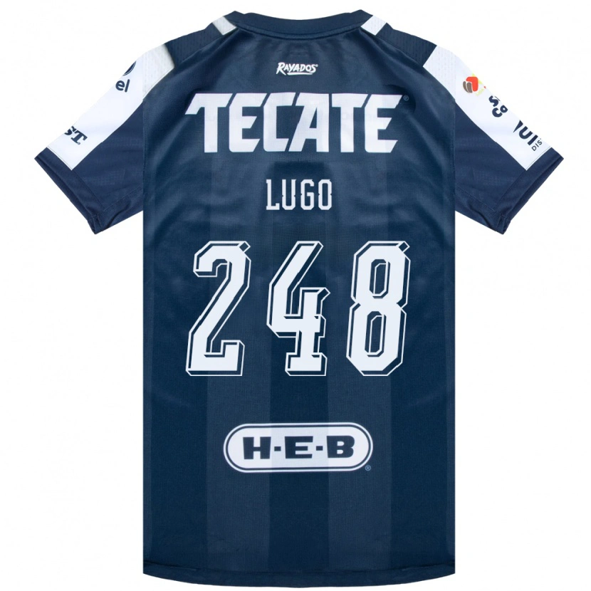 Danxen Heren Edy Lugo #248 Inktblauw Wit Rood Thuisshirt Thuistenue 2026/27 T-Shirt