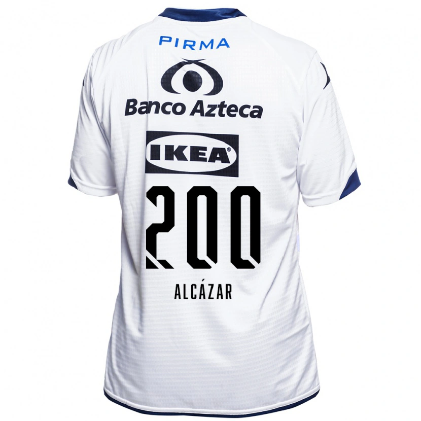 Danxen Heren Alek Alcázar #200 Wit Zwart Blauw Thuisshirt Thuistenue 2026/27 T-Shirt