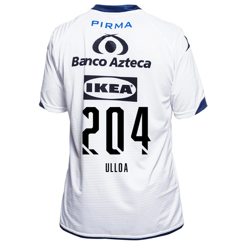 Danxen Heren Santiago Ulloa #204 Wit Zwart Blauw Thuisshirt Thuistenue 2026/27 T-Shirt