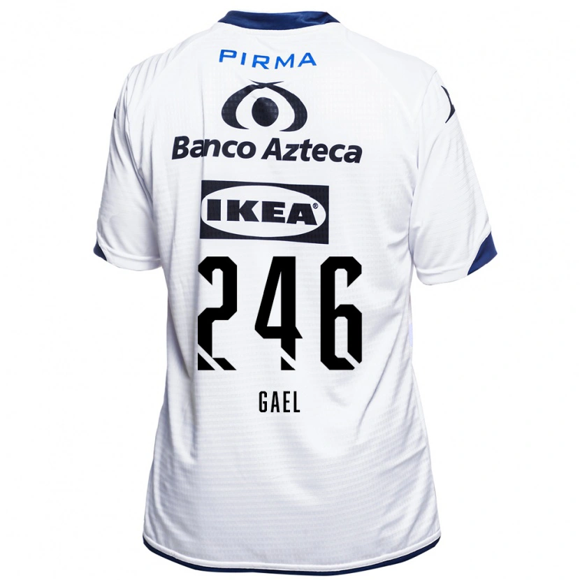 Danxen Heren Gael De La Torre #246 Wit Zwart Blauw Thuisshirt Thuistenue 2026/27 T-Shirt