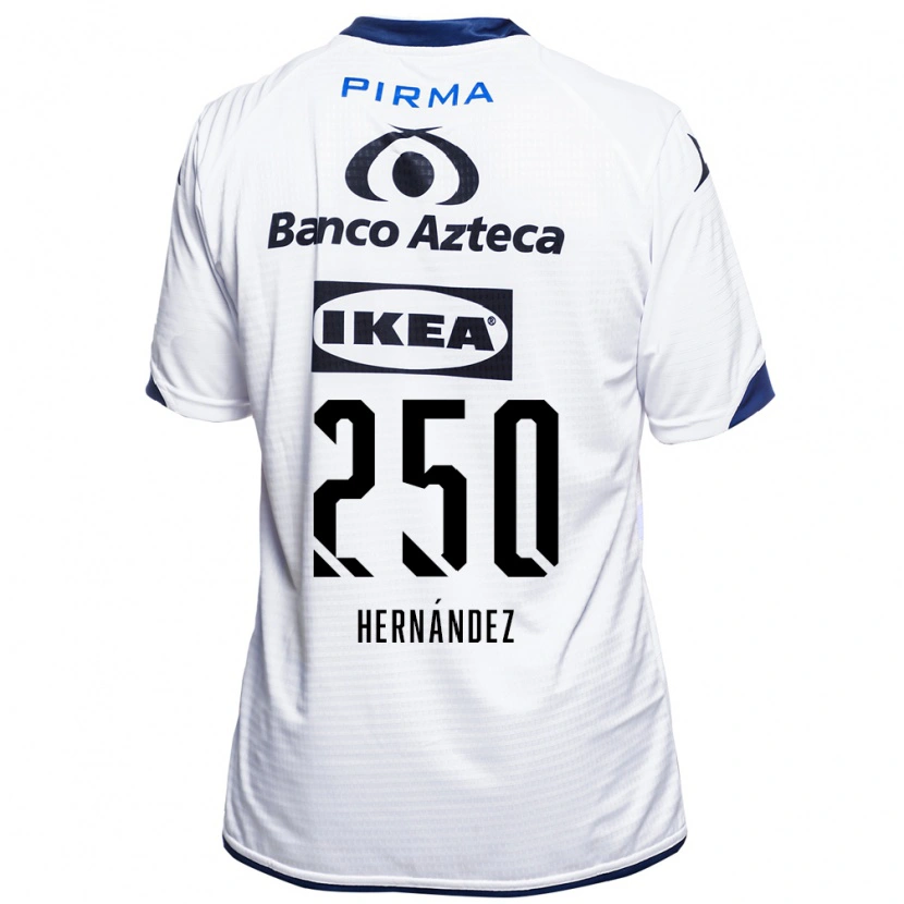 Danxen Heren Arvin Hernández #250 Wit Zwart Blauw Thuisshirt Thuistenue 2026/27 T-Shirt