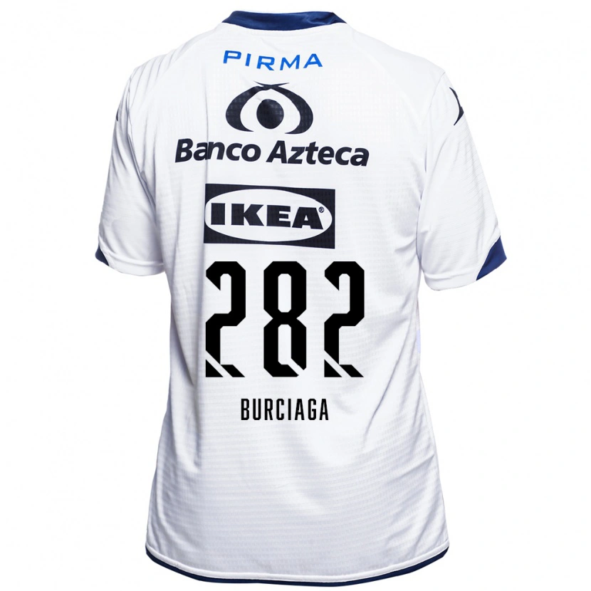 Danxen Heren Emiliano Burciaga #282 Wit Zwart Blauw Thuisshirt Thuistenue 2026/27 T-Shirt