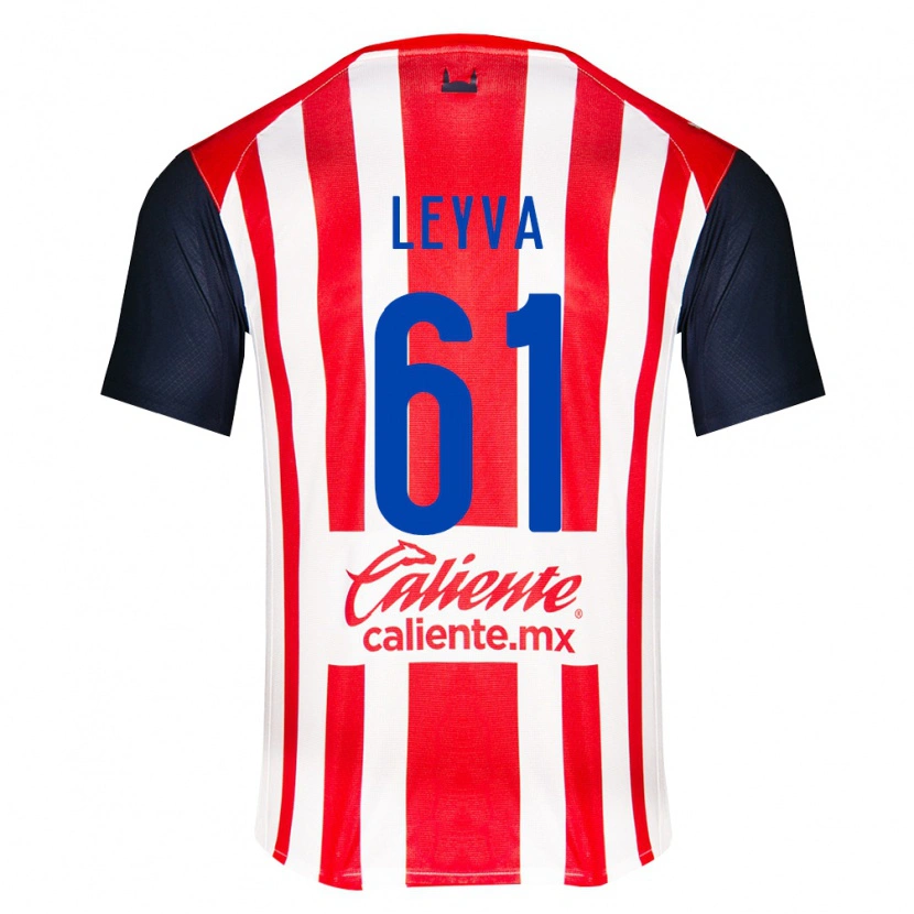 Danxen Heren Axel Leyva #61 Rood Zwart Wit Thuisshirt Thuistenue 2026/27 T-Shirt