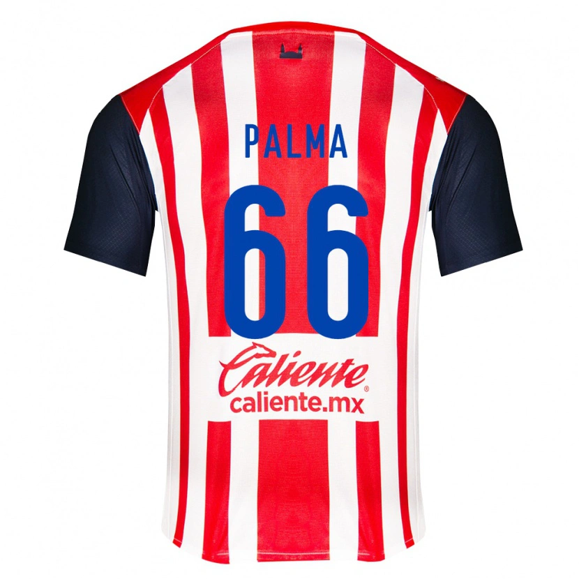 Danxen Heren Arturo Palma #66 Rood Zwart Wit Thuisshirt Thuistenue 2026/27 T-Shirt