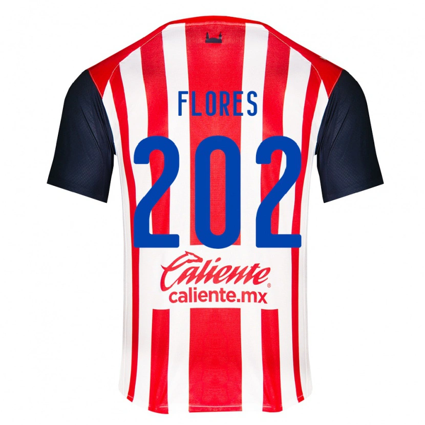 Danxen Heren Daniel Flores #202 Rood Zwart Wit Thuisshirt Thuistenue 2026/27 T-Shirt