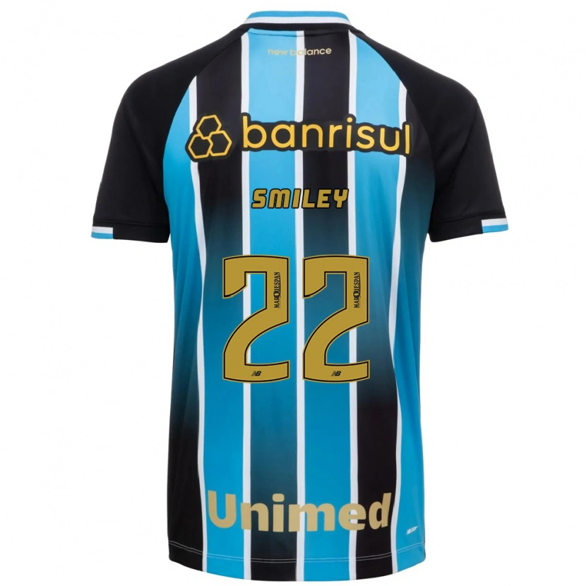 Danxen Heren Smiley Wanderson Carvalho De Sousa #22 Blauw Bruin Zwart Thuisshirt Thuistenue 2026/27 T-Shirt