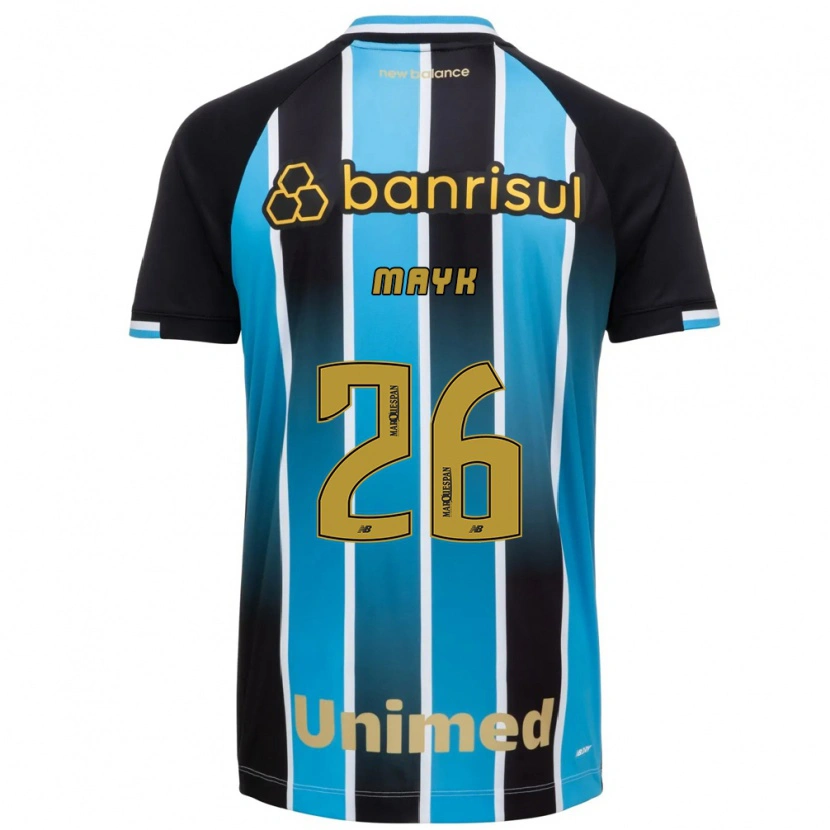 Danxen Heren Mayk #26 Blauw Bruin Zwart Thuisshirt Thuistenue 2026/27 T-Shirt