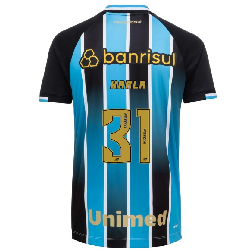 Danxen Heren Emmily Karla #31 Blauw Bruin Zwart Thuisshirt Thuistenue 2026/27 T-Shirt