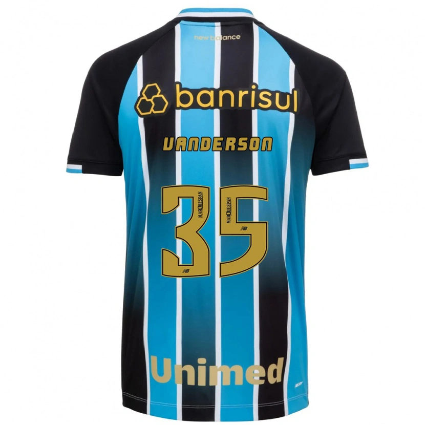 Danxen Heren Vanderson #35 Blauw Bruin Zwart Thuisshirt Thuistenue 2026/27 T-Shirt