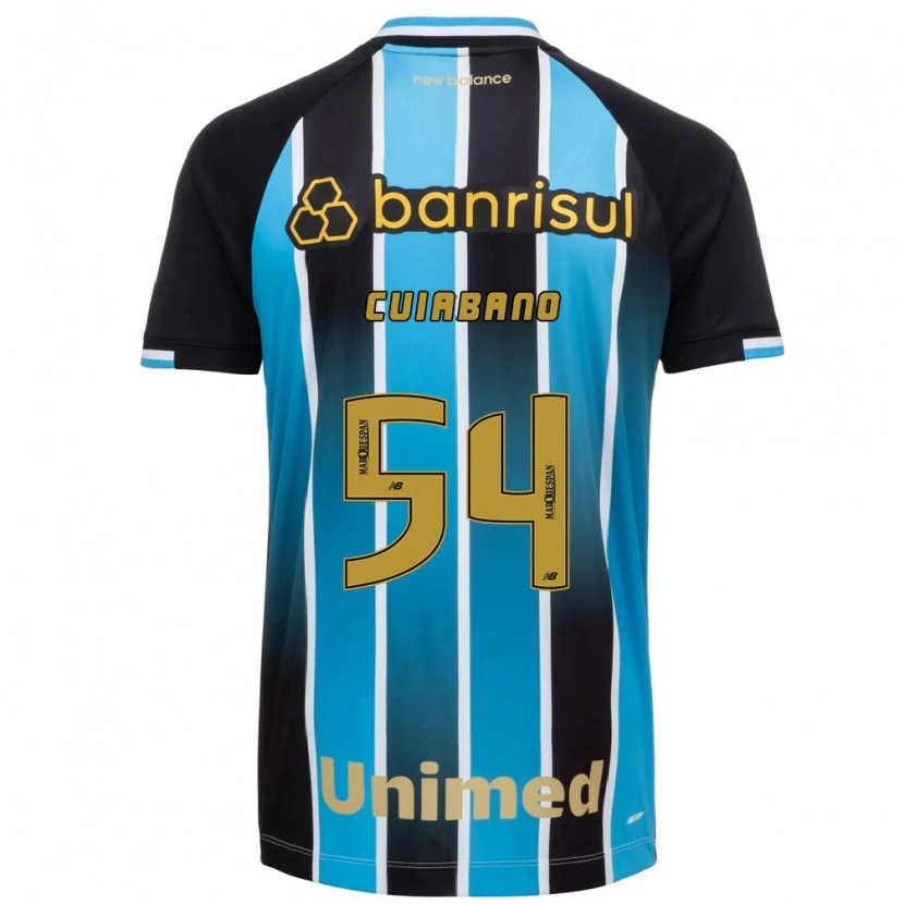 Danxen Heren Cuiabano #54 Blauw Bruin Zwart Thuisshirt Thuistenue 2026/27 T-Shirt