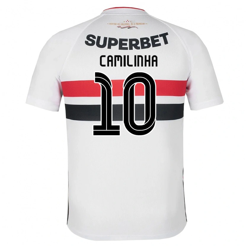 Danxen Heren Camilinha #10 Wit Rood Zwart Thuisshirt Thuistenue 2026/27 T-Shirt