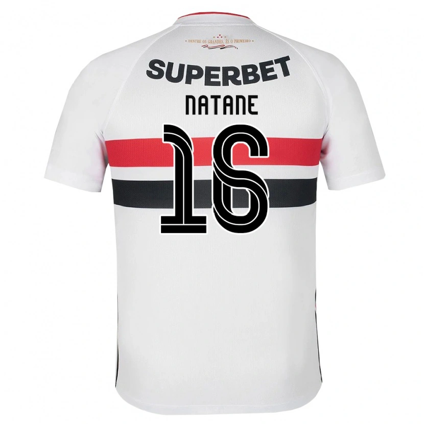 Danxen Heren Natane #16 Wit Rood Zwart Thuisshirt Thuistenue 2026/27 T-Shirt