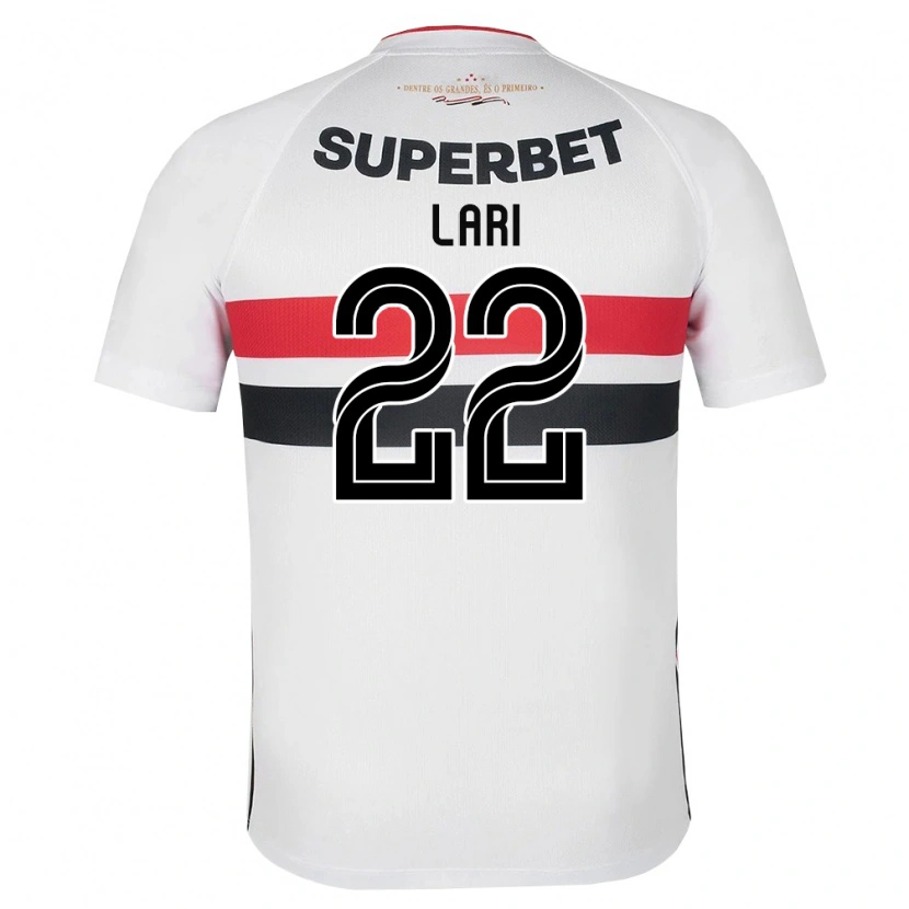 Danxen Heren Lari #22 Wit Rood Zwart Thuisshirt Thuistenue 2026/27 T-Shirt