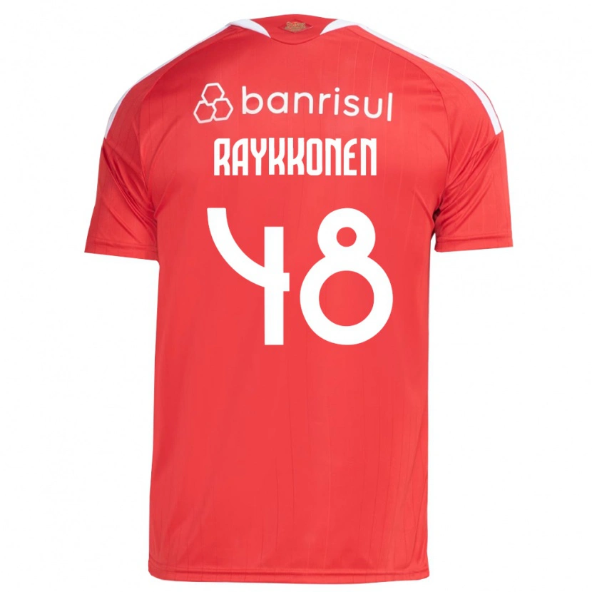 Danxen Heren Raykkonen Pereira Soares #48 Rood Wit Thuisshirt Thuistenue 2026/27 T-Shirt
