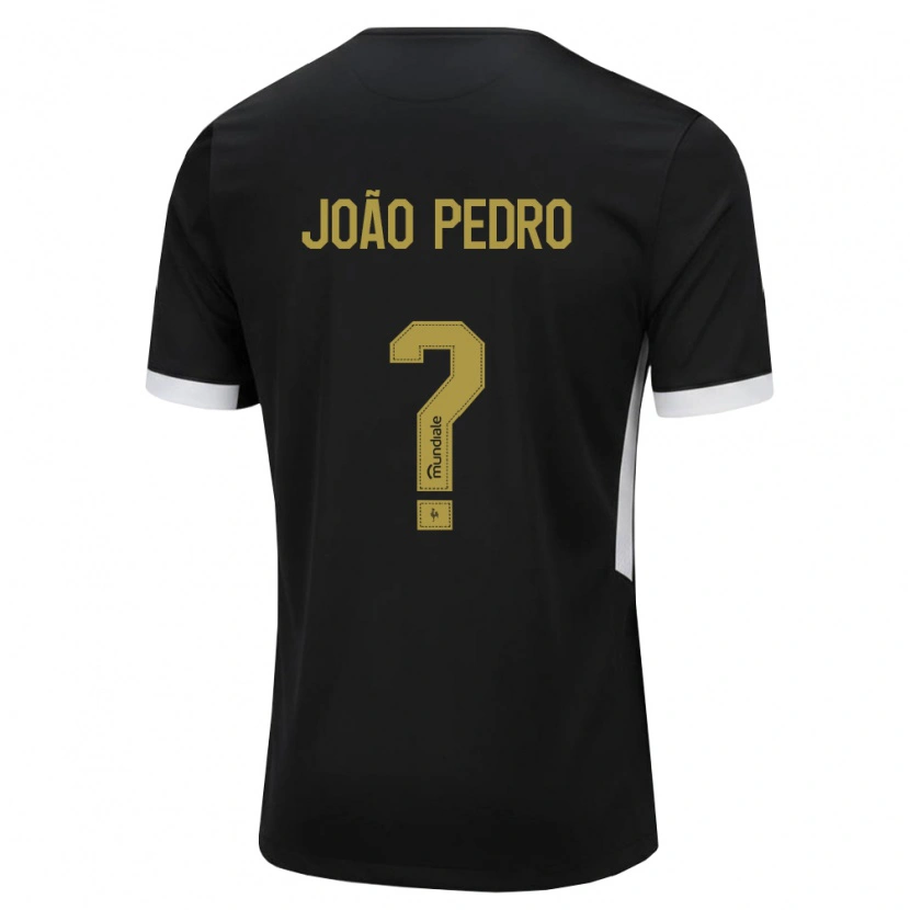 Danxen Heren João Mathias #0 Zwart Wit Geel Thuisshirt Thuistenue 2026/27 T-Shirt