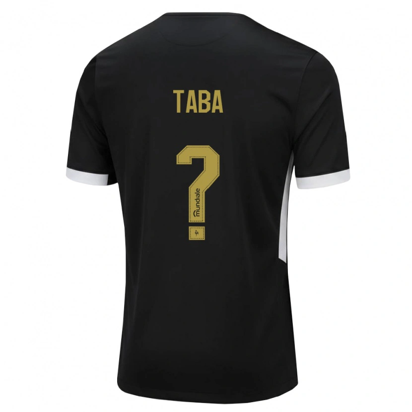 Danxen Heren Taba #0 Zwart Wit Geel Thuisshirt Thuistenue 2026/27 T-Shirt