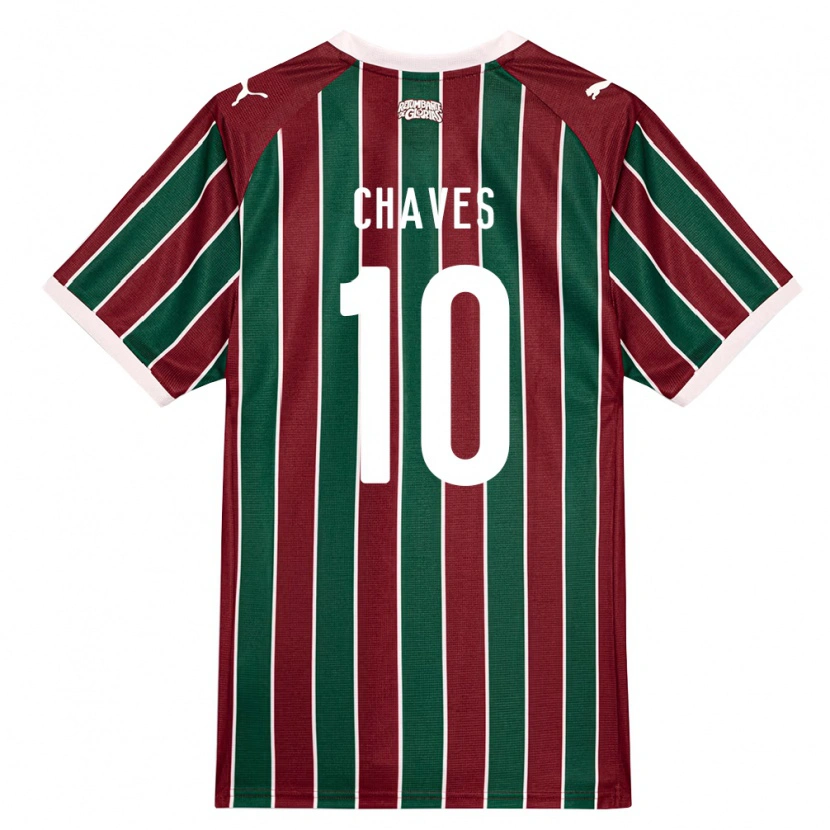 Danxen Heren Carol Chaves #10 Groen Bordeaux Rood Wit Thuisshirt Thuistenue 2026/27 T-Shirt
