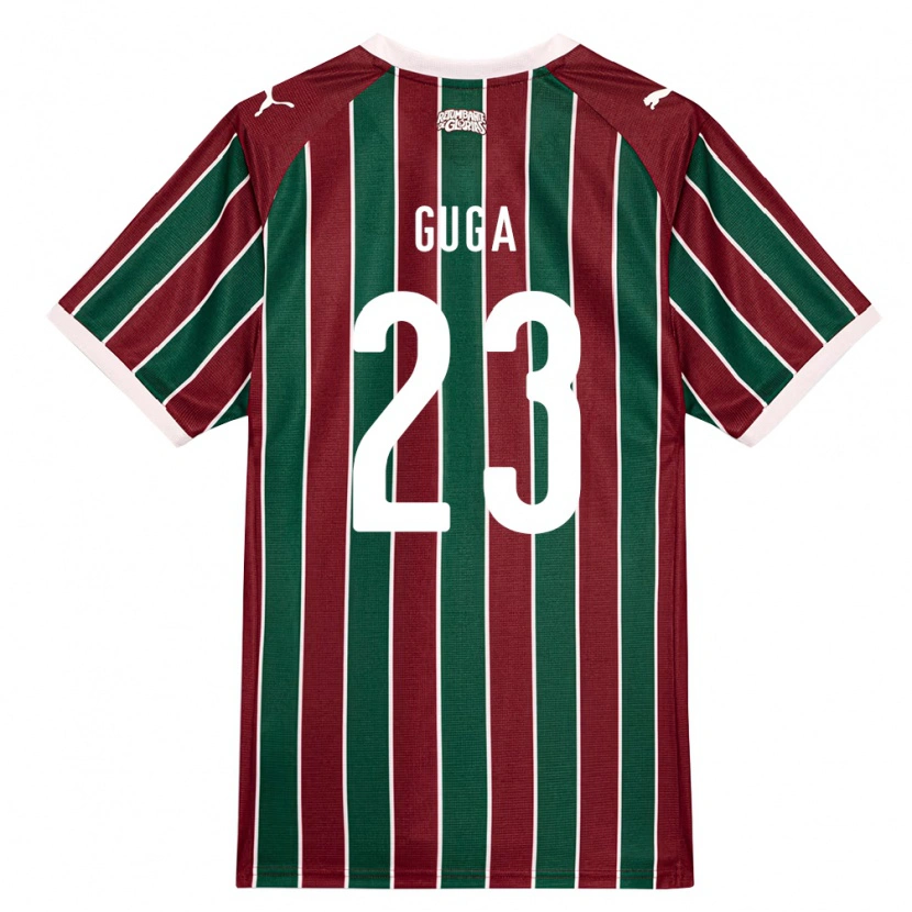 Danxen Heren Guga #23 Groen Bordeaux Rood Wit Thuisshirt Thuistenue 2026/27 T-Shirt