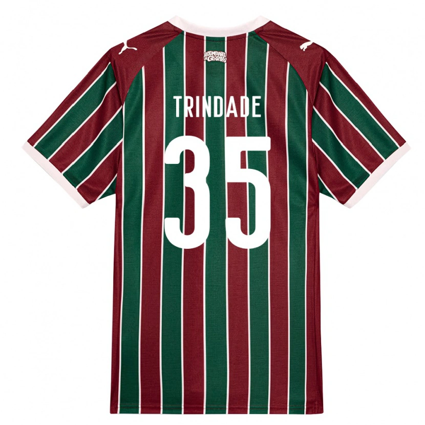 Danxen Heren Andre Trindade #35 Groen Bordeaux Rood Wit Thuisshirt Thuistenue 2026/27 T-Shirt