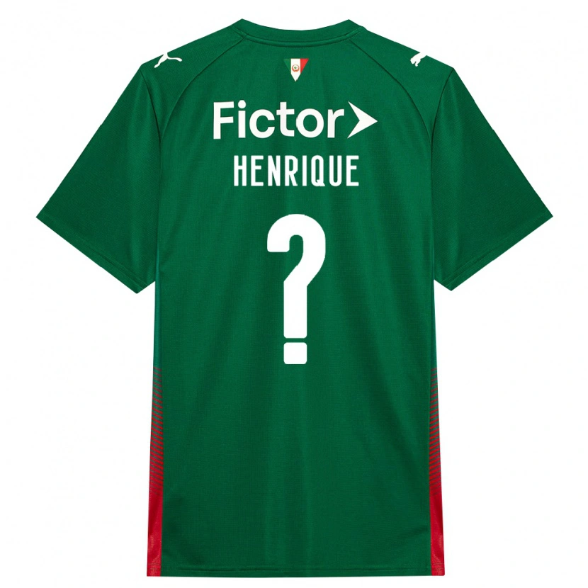 Danxen Heren Pedro Henrique #0 Groen Rood Wit Thuisshirt Thuistenue 2026/27 T-Shirt
