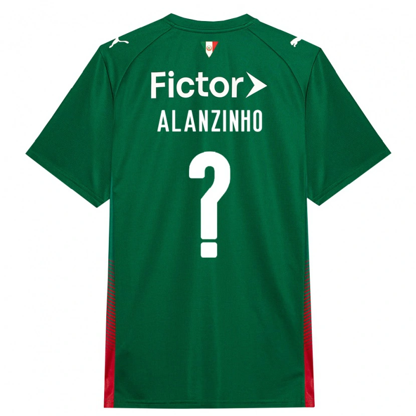 Danxen Heren Alanzinho #0 Groen Rood Wit Thuisshirt Thuistenue 2026/27 T-Shirt