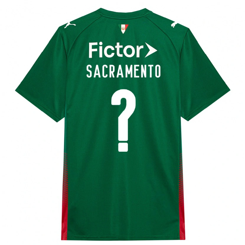 Danxen Heren Wendell Sacramento #0 Groen Rood Wit Thuisshirt Thuistenue 2026/27 T-Shirt