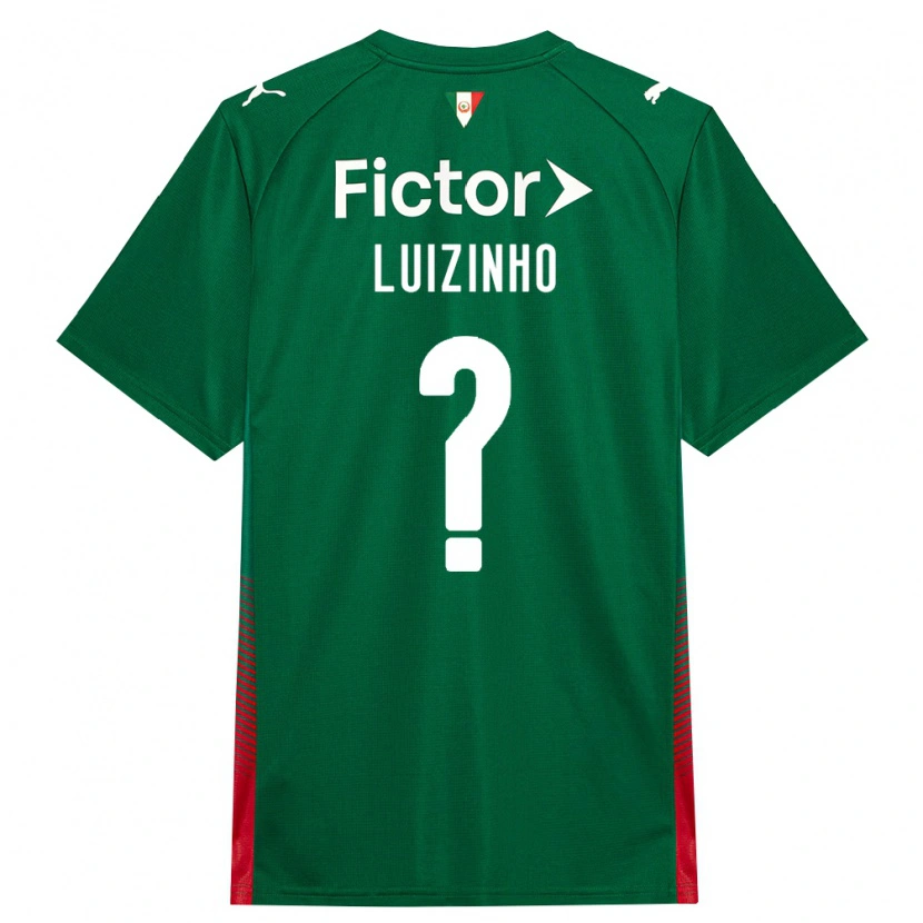 Danxen Heren Luizinho #0 Groen Rood Wit Thuisshirt Thuistenue 2026/27 T-Shirt
