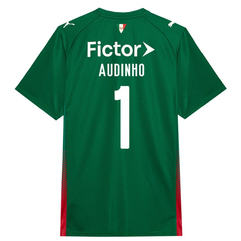 Danxen Heren Audo Ventilari Albuquerque Da Costa #1 Groen Rood Wit Thuisshirt Thuistenue 2026/27 T-Shirt