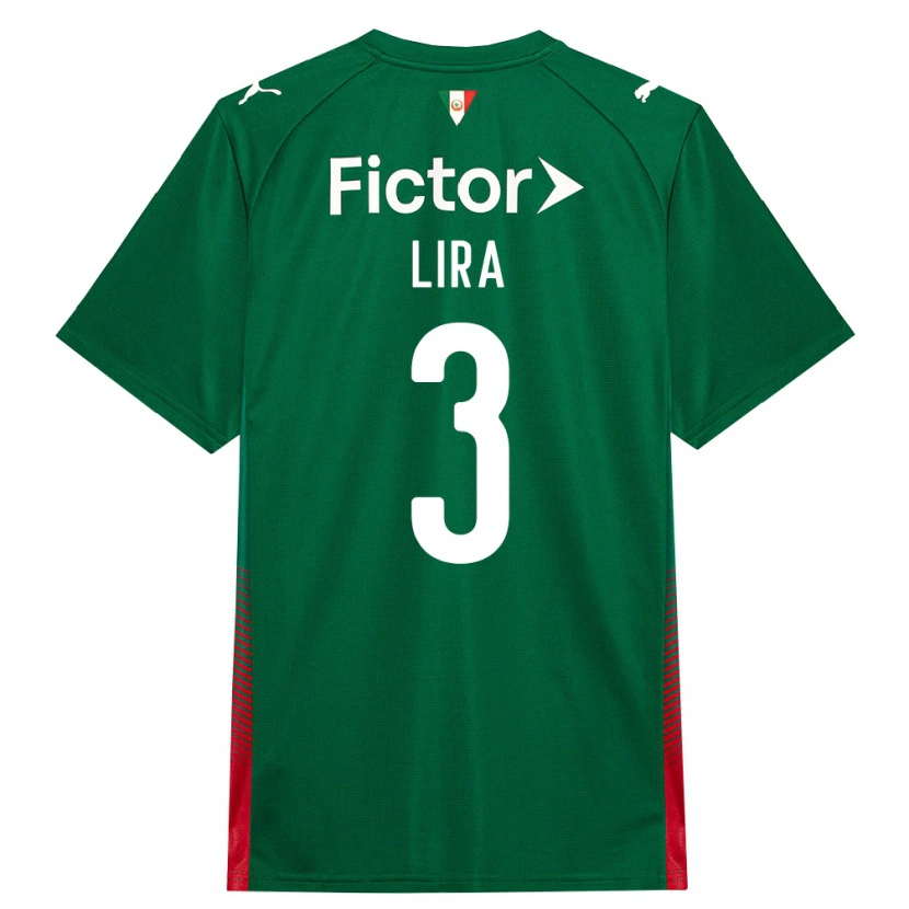 Danxen Heren Guilherme Lira #3 Groen Rood Wit Thuisshirt Thuistenue 2026/27 T-Shirt