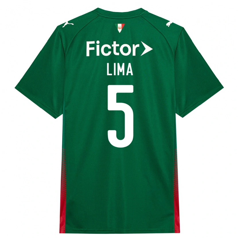 Danxen Heren Ingryd Lima #5 Groen Rood Wit Thuisshirt Thuistenue 2026/27 T-Shirt