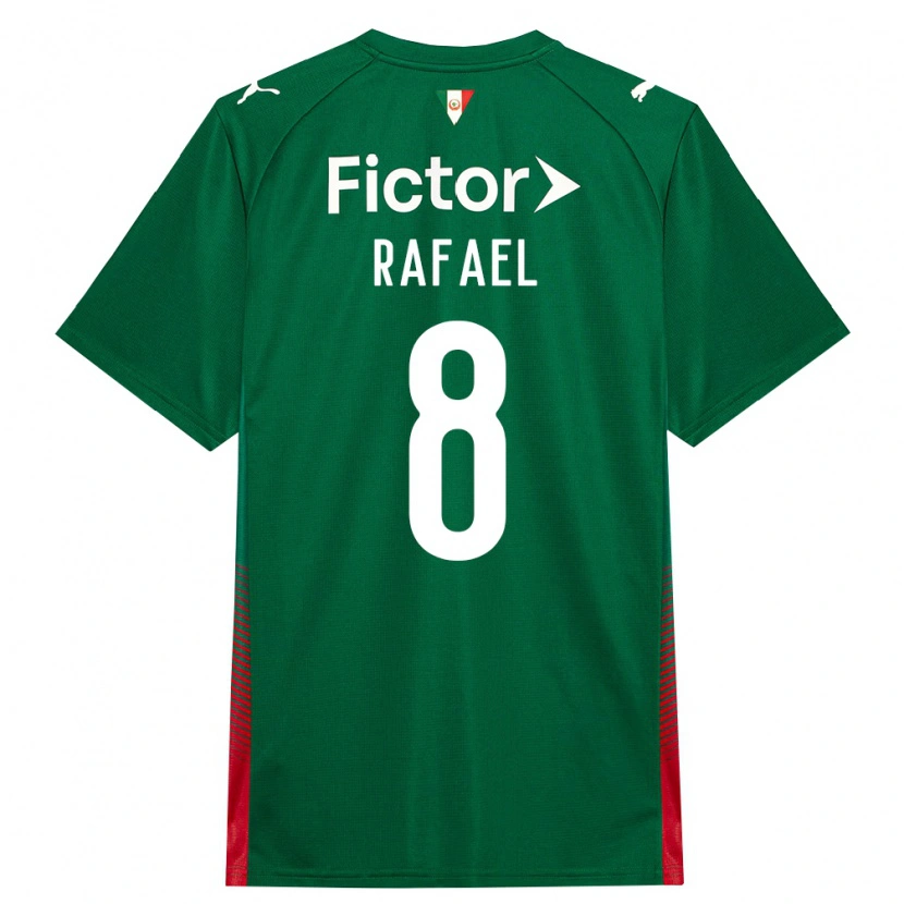 Danxen Heren Ze Rafael #8 Groen Rood Wit Thuisshirt Thuistenue 2026/27 T-Shirt