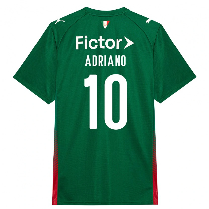 Danxen Heren Luiz Adriano #10 Groen Rood Wit Thuisshirt Thuistenue 2026/27 T-Shirt