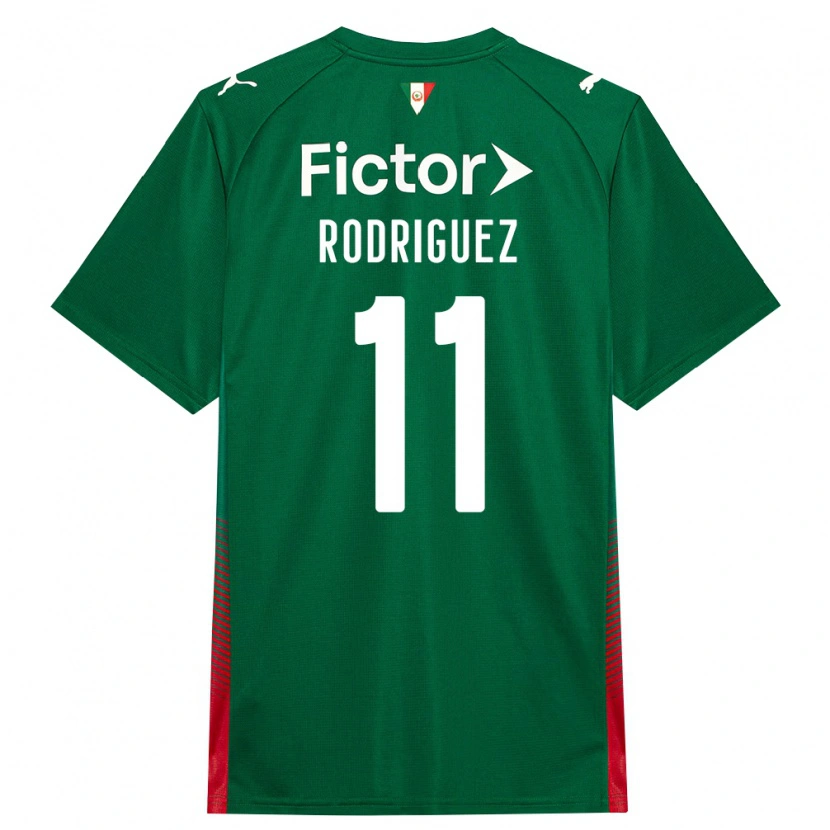 Danxen Heren Yamila Rodriguez #11 Groen Rood Wit Thuisshirt Thuistenue 2026/27 T-Shirt