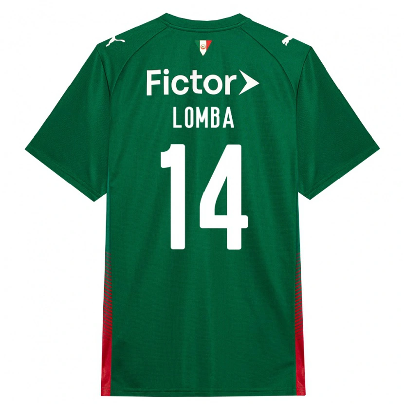 Danxen Heren Marcelo Lomba #14 Groen Rood Wit Thuisshirt Thuistenue 2026/27 T-Shirt