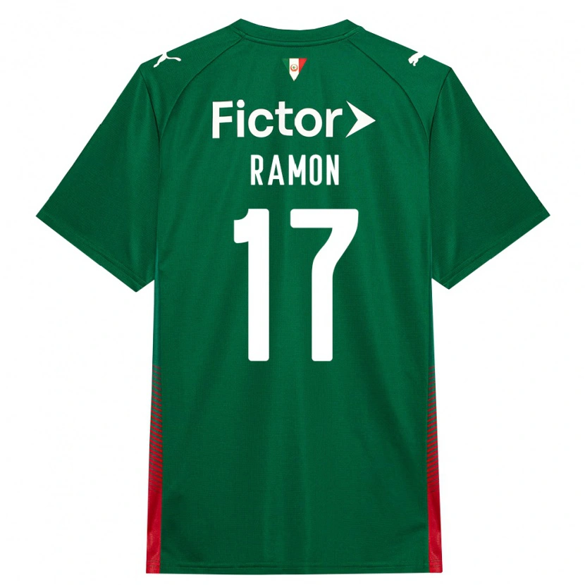 Danxen Heren Ramon Riquelme #17 Groen Rood Wit Thuisshirt Thuistenue 2026/27 T-Shirt