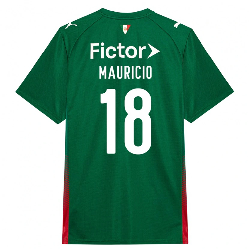 Danxen Heren Mauricio Magalhães Prado #18 Groen Rood Wit Thuisshirt Thuistenue 2026/27 T-Shirt