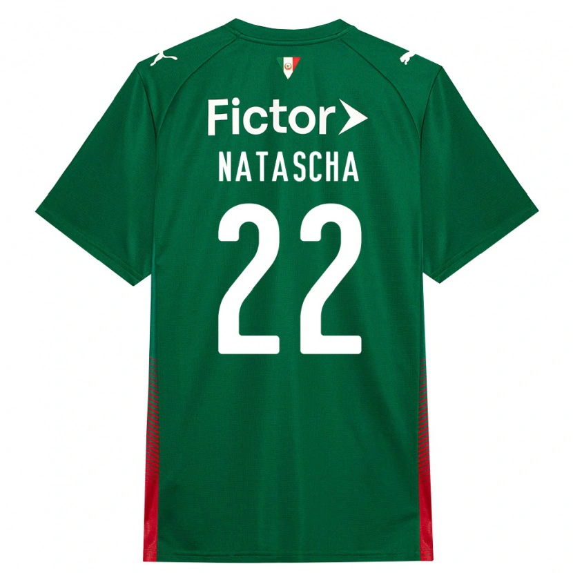Danxen Heren Natascha #22 Groen Rood Wit Thuisshirt Thuistenue 2026/27 T-Shirt