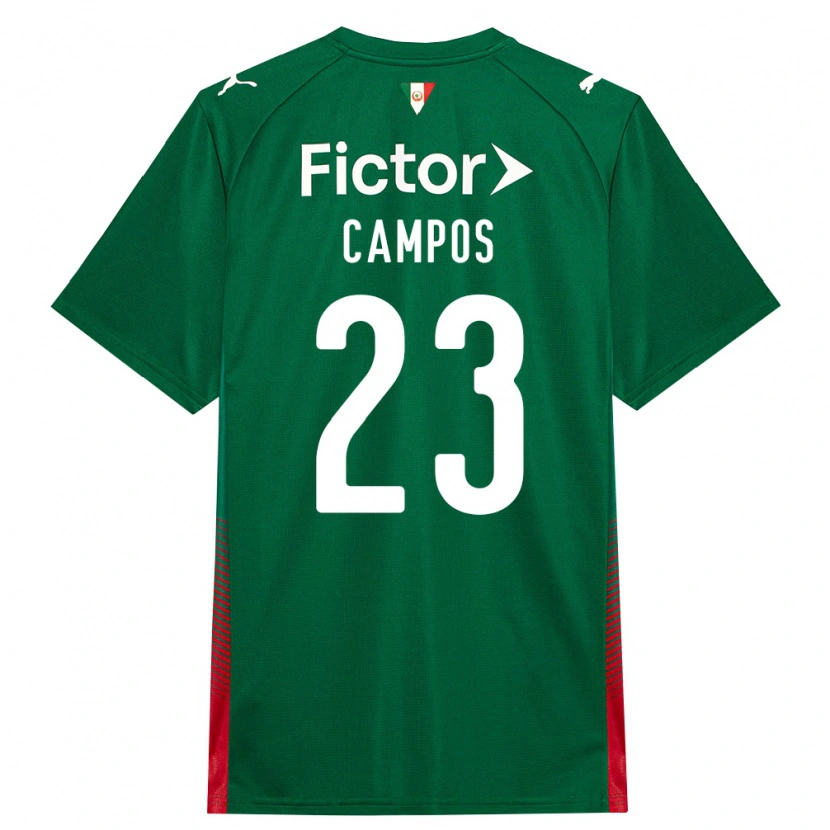 Danxen Heren Victor Campos #23 Groen Rood Wit Thuisshirt Thuistenue 2026/27 T-Shirt