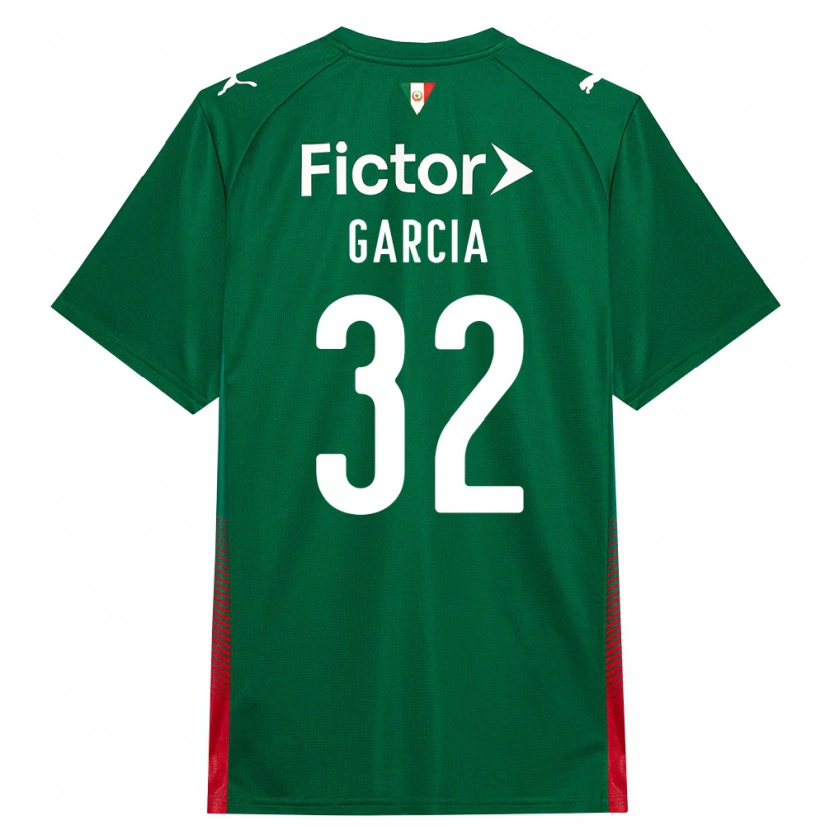 Danxen Heren Garcia #32 Groen Rood Wit Thuisshirt Thuistenue 2026/27 T-Shirt