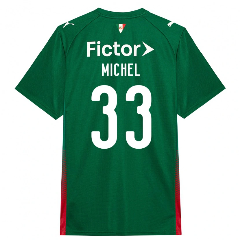 Danxen Heren Michel #33 Groen Rood Wit Thuisshirt Thuistenue 2026/27 T-Shirt