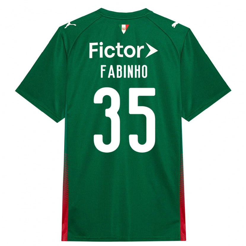 Danxen Heren Fabinho #35 Groen Rood Wit Thuisshirt Thuistenue 2026/27 T-Shirt
