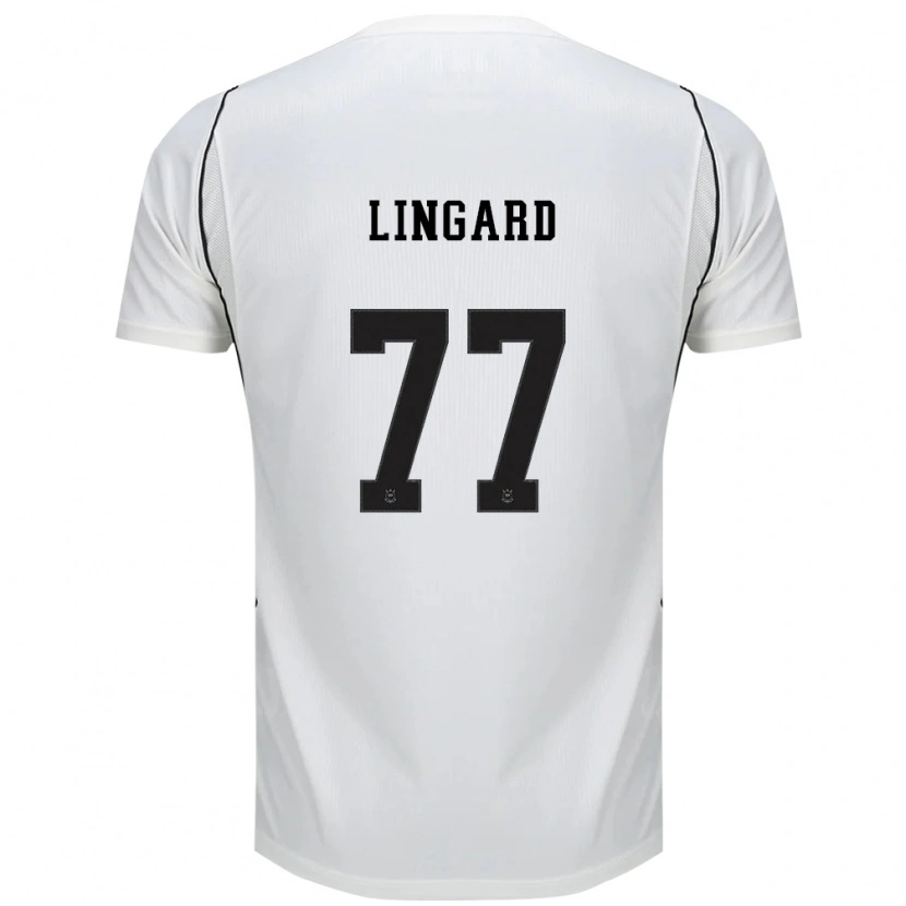 Danxen Heren Jesse Lingard #77 Wit Zwart Rood Thuisshirt Thuistenue 2026/27 T-Shirt