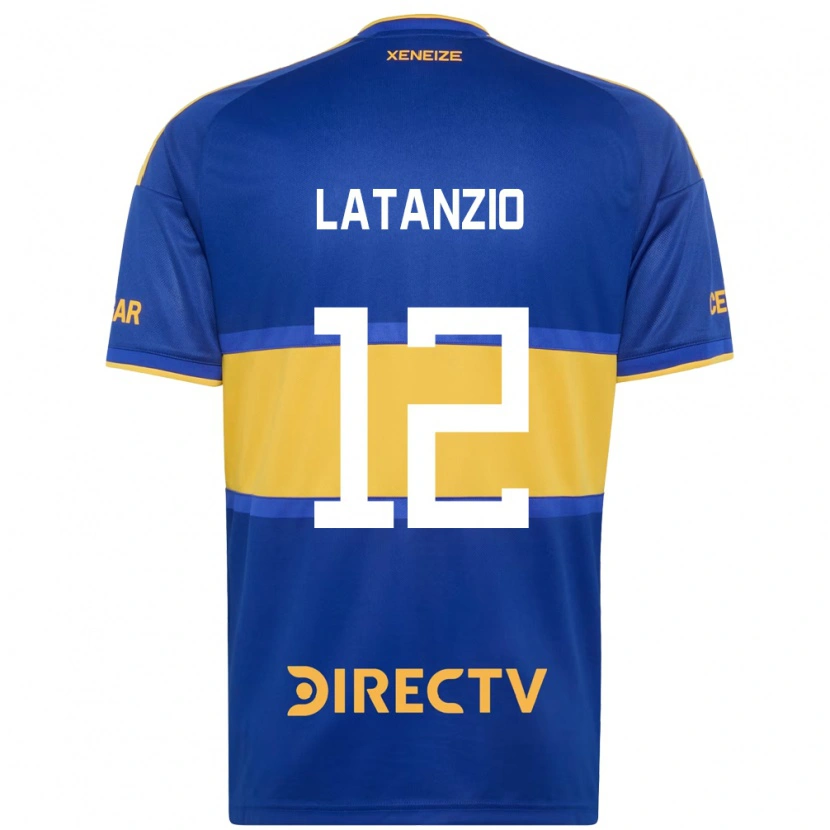 Danxen Heren Florencia Latanzio #12 Koninklijk Blauw Geel Thuisshirt Thuistenue 2026/27 T-Shirt
