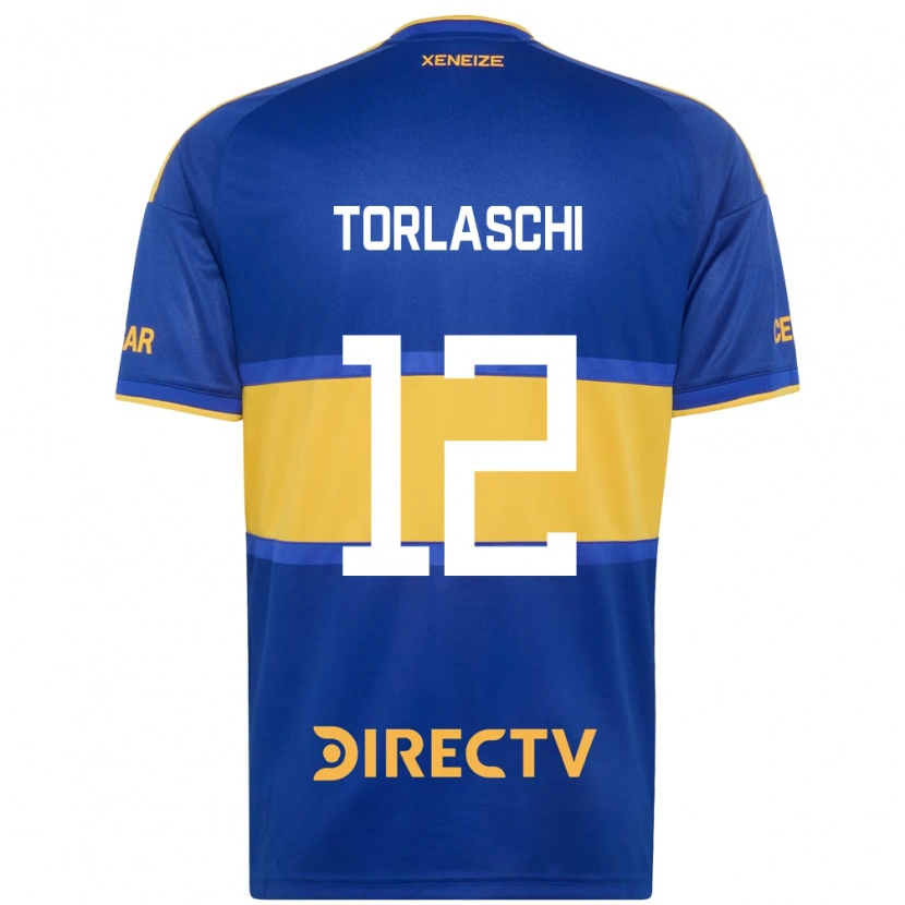 Danxen Heren Lucas Torlaschi #12 Koninklijk Blauw Geel Thuisshirt Thuistenue 2026/27 T-Shirt