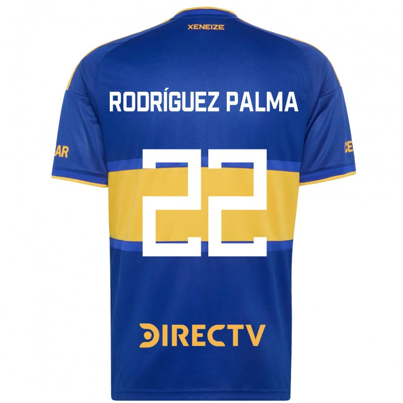 Danxen Heren Joaquina Rodríguez Palma #22 Koninklijk Blauw Geel Thuisshirt Thuistenue 2026/27 T-Shirt