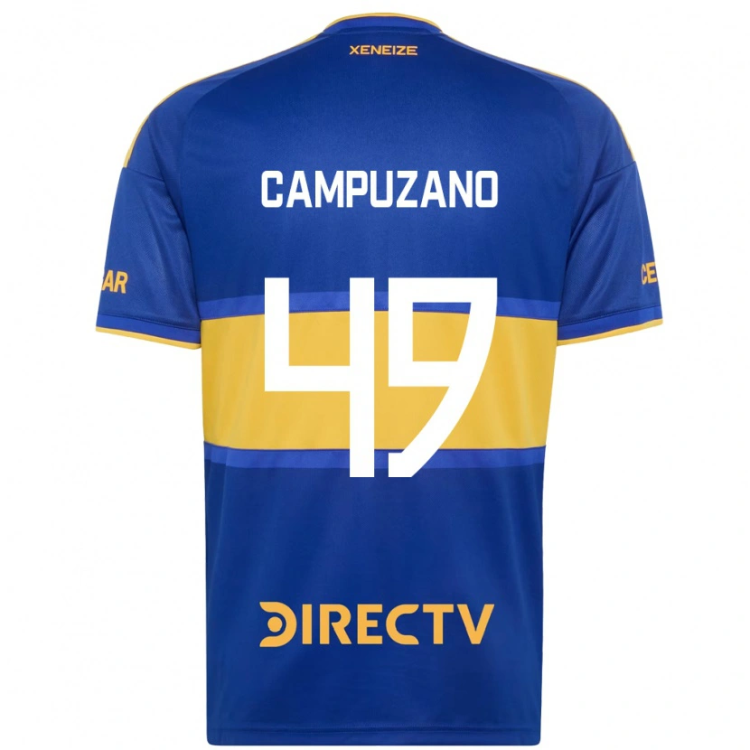 Danxen Heren Jorman Campuzano #49 Koninklijk Blauw Geel Thuisshirt Thuistenue 2026/27 T-Shirt