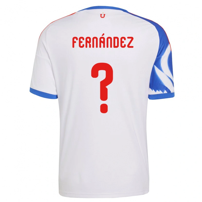 Danxen Heren Joaquín Fernández #0 Wit Marineblauw Uitshirt Uittenue 2026/27 T-Shirt