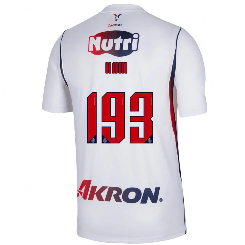 Danxen Heren Marioni Ham #193 Wit Marineblauw Rood Uitshirt Uittenue 2026/27 T-Shirt